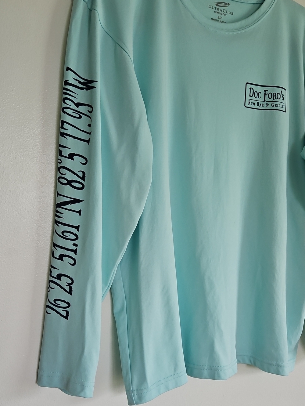 UltraClub Doc Ford's Rash Guard Size S - Picture 6 of 9